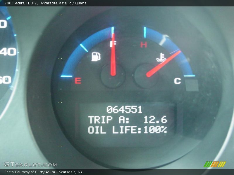 Anthracite Metallic / Quartz 2005 Acura TL 3.2
