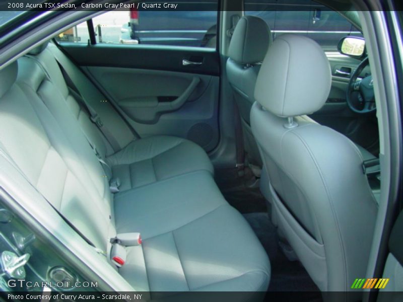 Carbon Gray Pearl / Quartz Gray 2008 Acura TSX Sedan