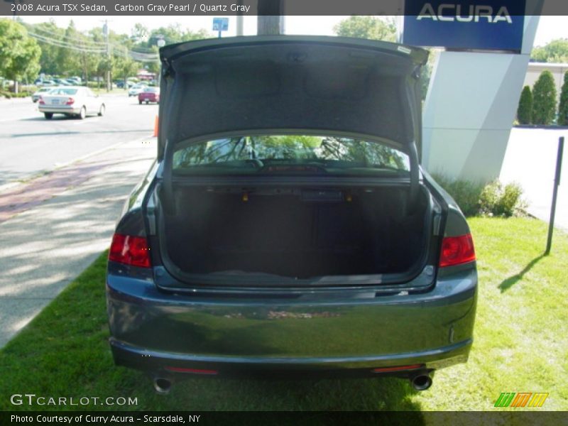 Carbon Gray Pearl / Quartz Gray 2008 Acura TSX Sedan