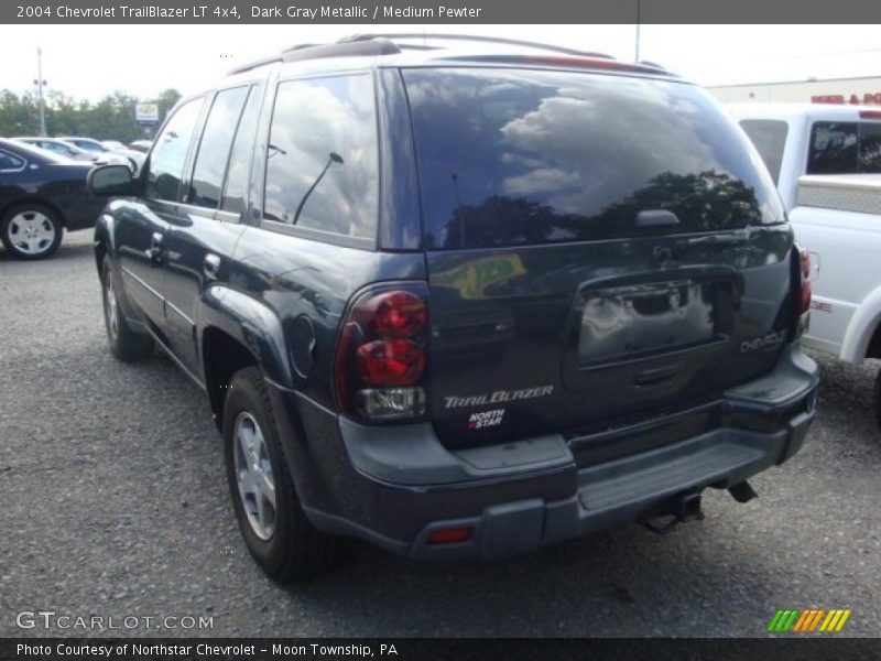 Dark Gray Metallic / Medium Pewter 2004 Chevrolet TrailBlazer LT 4x4