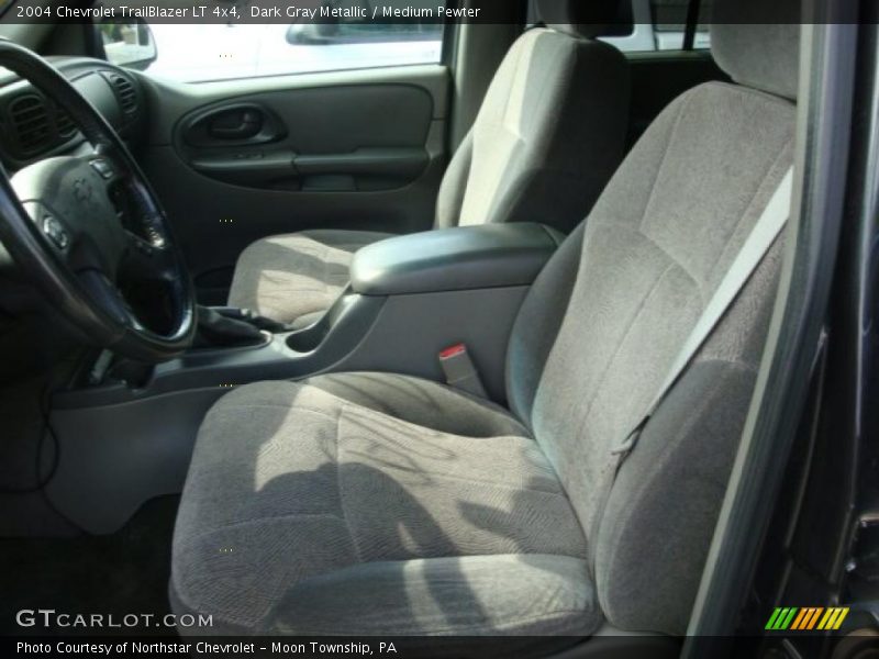 Dark Gray Metallic / Medium Pewter 2004 Chevrolet TrailBlazer LT 4x4
