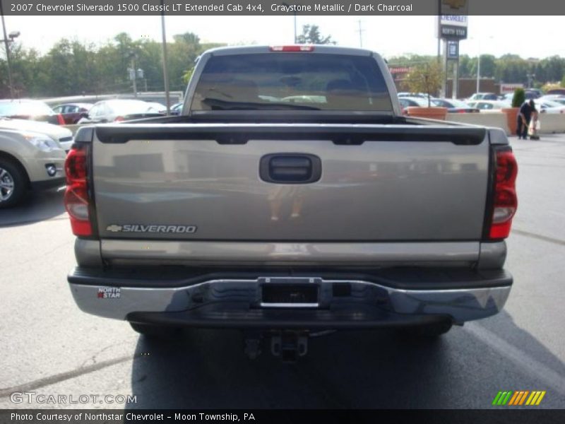 Graystone Metallic / Dark Charcoal 2007 Chevrolet Silverado 1500 Classic LT Extended Cab 4x4