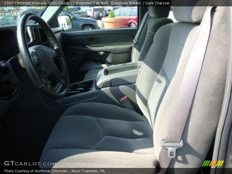 Graystone Metallic / Dark Charcoal 2007 Chevrolet Silverado 1500 Classic LT Extended Cab 4x4