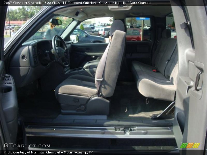 Graystone Metallic / Dark Charcoal 2007 Chevrolet Silverado 1500 Classic LT Extended Cab 4x4
