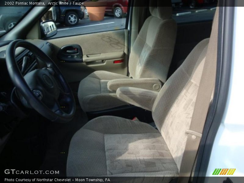 Arctic White / Taupe 2002 Pontiac Montana