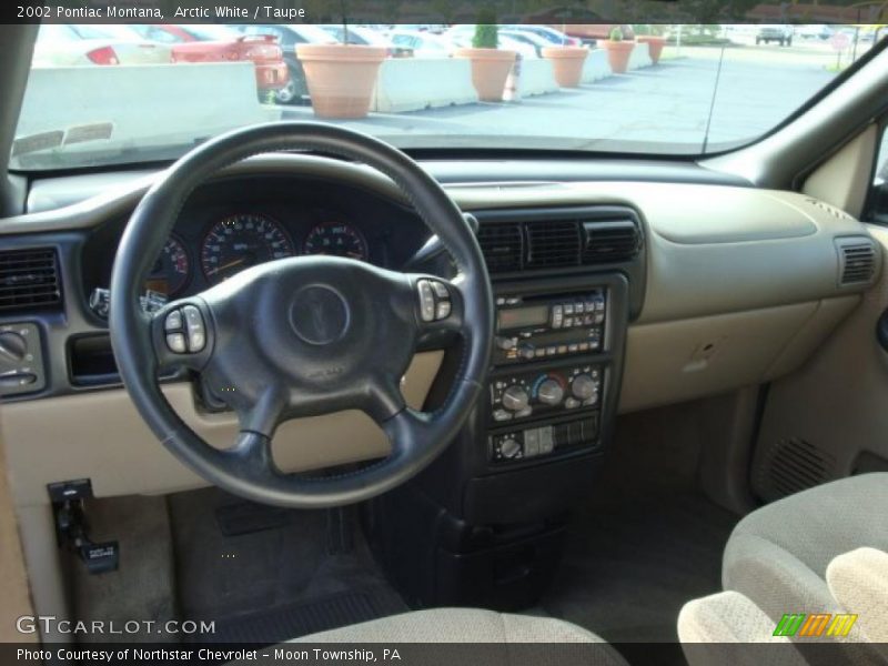 Arctic White / Taupe 2002 Pontiac Montana