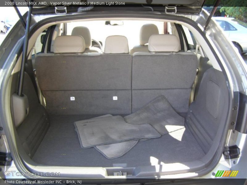 Vapor Silver Metallic / Medium Light Stone 2008 Lincoln MKX AWD