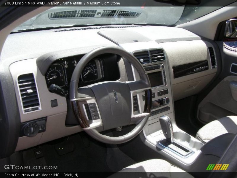 Vapor Silver Metallic / Medium Light Stone 2008 Lincoln MKX AWD