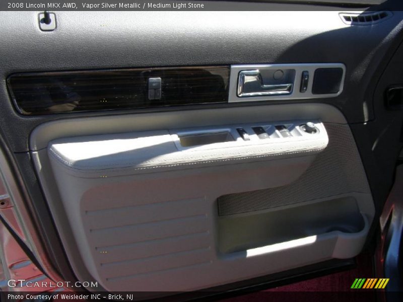 Vapor Silver Metallic / Medium Light Stone 2008 Lincoln MKX AWD