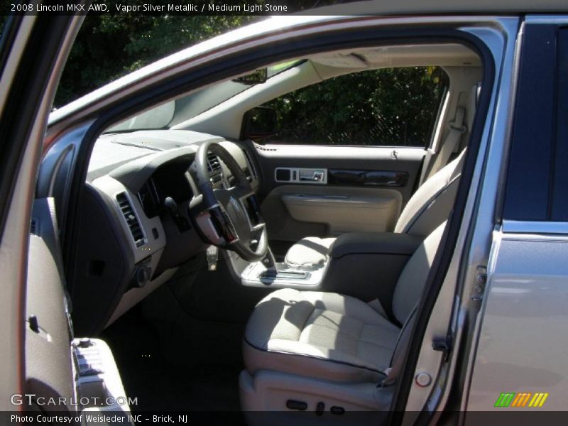 Vapor Silver Metallic / Medium Light Stone 2008 Lincoln MKX AWD