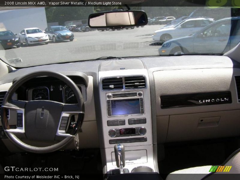 Vapor Silver Metallic / Medium Light Stone 2008 Lincoln MKX AWD