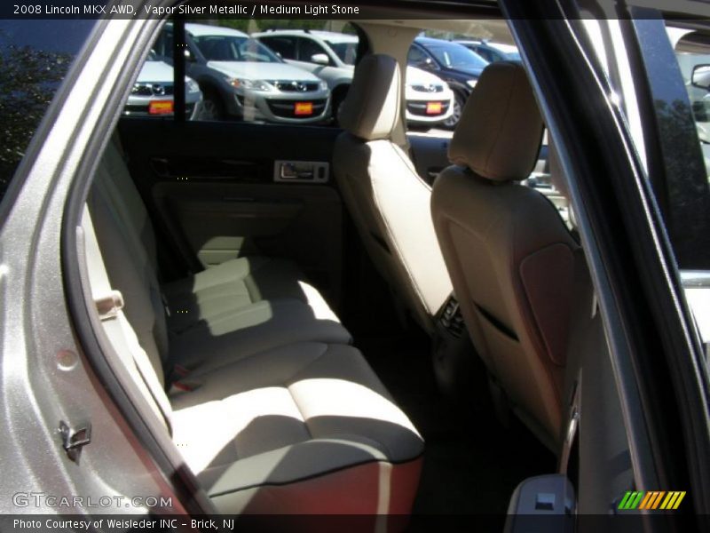 Vapor Silver Metallic / Medium Light Stone 2008 Lincoln MKX AWD