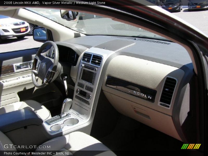 Vapor Silver Metallic / Medium Light Stone 2008 Lincoln MKX AWD