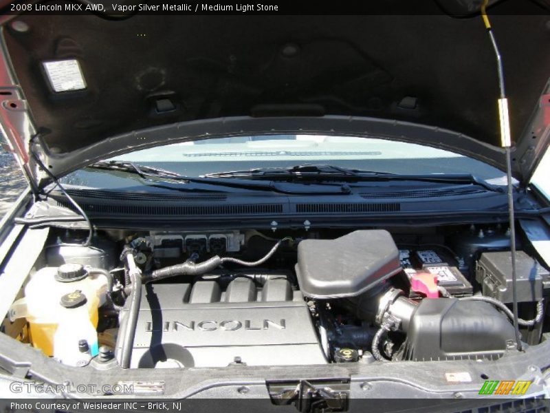 Vapor Silver Metallic / Medium Light Stone 2008 Lincoln MKX AWD
