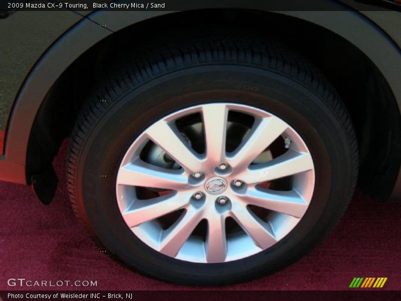 Black Cherry Mica / Sand 2009 Mazda CX-9 Touring