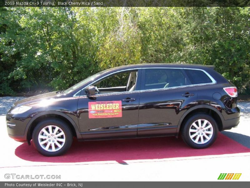 Black Cherry Mica / Sand 2009 Mazda CX-9 Touring