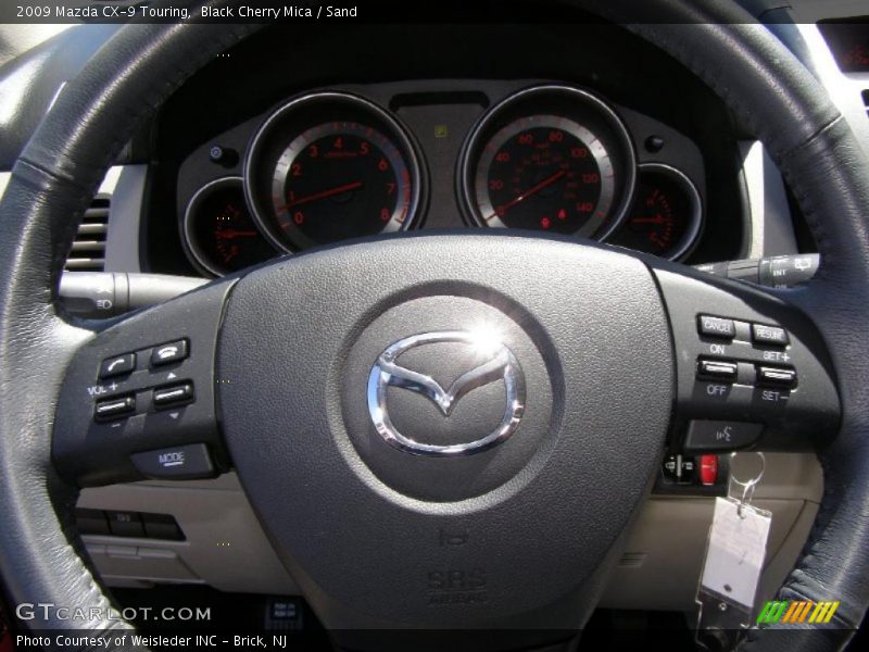 Black Cherry Mica / Sand 2009 Mazda CX-9 Touring