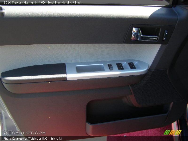 Steel Blue Metallic / Black 2010 Mercury Mariner I4 4WD