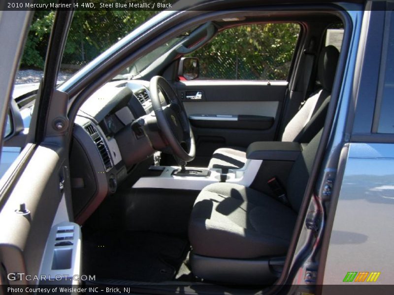 Steel Blue Metallic / Black 2010 Mercury Mariner I4 4WD