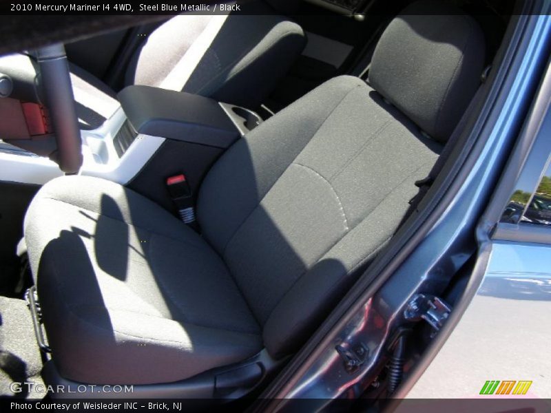 Steel Blue Metallic / Black 2010 Mercury Mariner I4 4WD