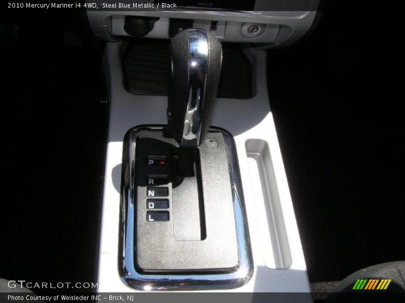 Steel Blue Metallic / Black 2010 Mercury Mariner I4 4WD