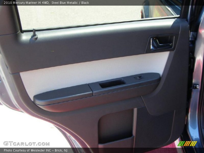 Steel Blue Metallic / Black 2010 Mercury Mariner I4 4WD