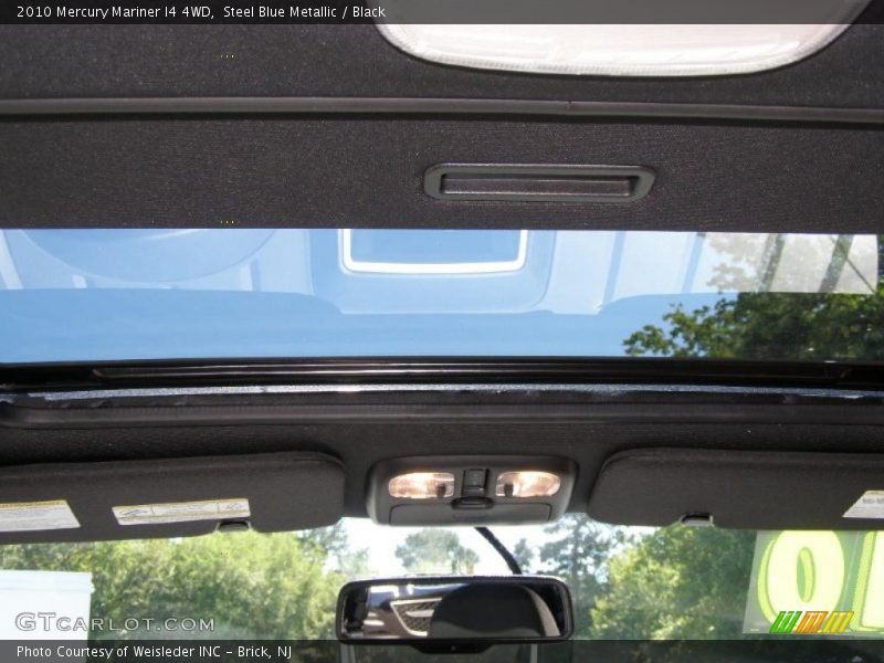 Steel Blue Metallic / Black 2010 Mercury Mariner I4 4WD