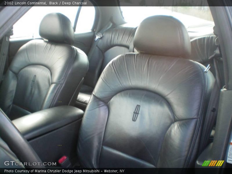Black / Deep Charcoal 2002 Lincoln Continental