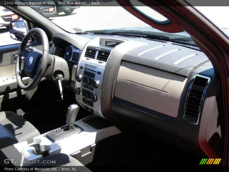 Steel Blue Metallic / Black 2010 Mercury Mariner I4 4WD