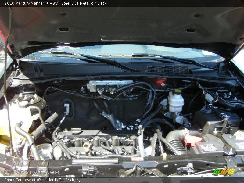 Steel Blue Metallic / Black 2010 Mercury Mariner I4 4WD