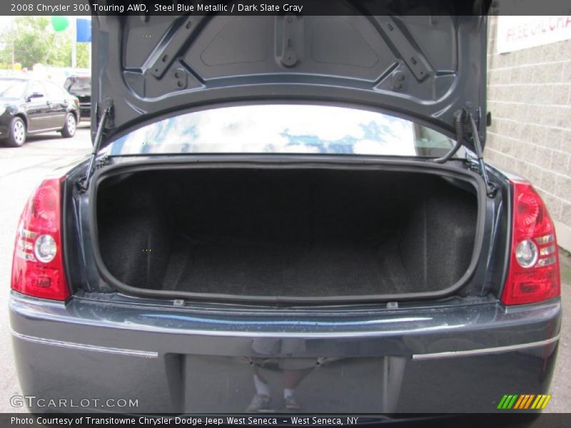 Steel Blue Metallic / Dark Slate Gray 2008 Chrysler 300 Touring AWD