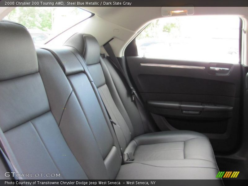 Steel Blue Metallic / Dark Slate Gray 2008 Chrysler 300 Touring AWD