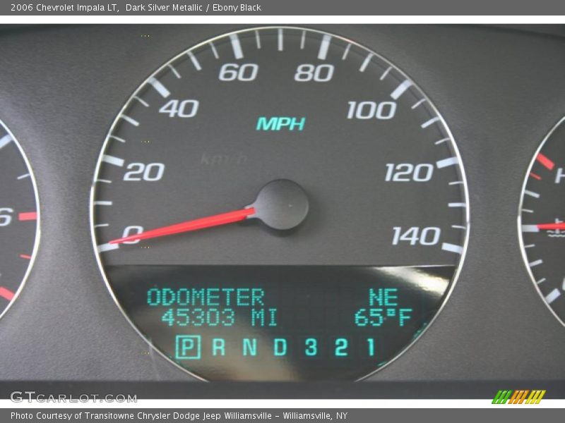 Dark Silver Metallic / Ebony Black 2006 Chevrolet Impala LT