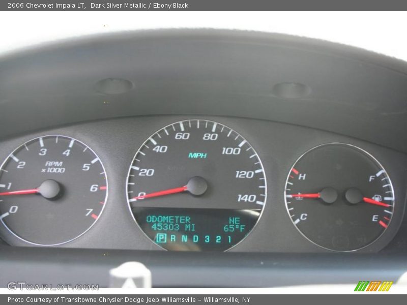 Dark Silver Metallic / Ebony Black 2006 Chevrolet Impala LT