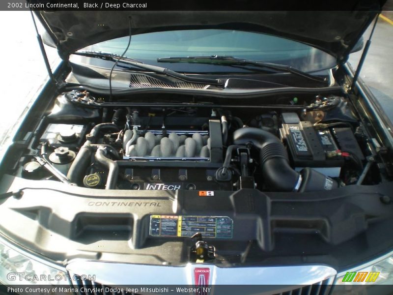 Black / Deep Charcoal 2002 Lincoln Continental