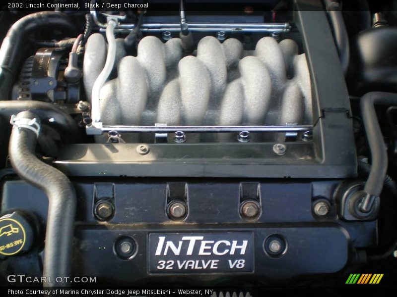 Black / Deep Charcoal 2002 Lincoln Continental