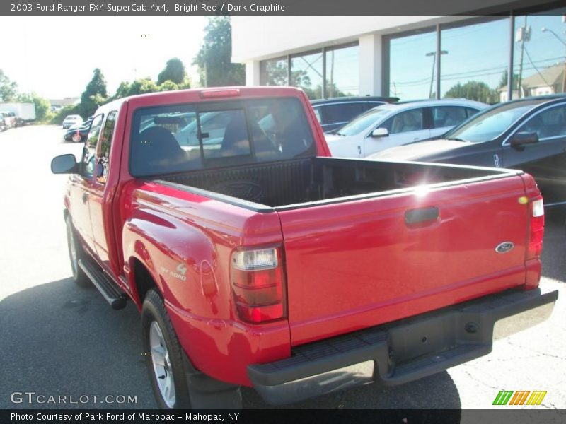 Bright Red / Dark Graphite 2003 Ford Ranger FX4 SuperCab 4x4