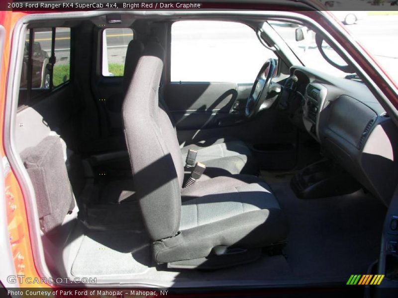 Bright Red / Dark Graphite 2003 Ford Ranger FX4 SuperCab 4x4