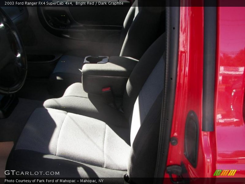 Bright Red / Dark Graphite 2003 Ford Ranger FX4 SuperCab 4x4