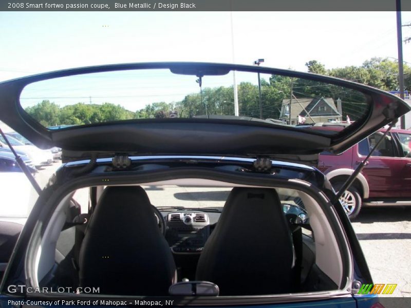 Blue Metallic / Design Black 2008 Smart fortwo passion coupe