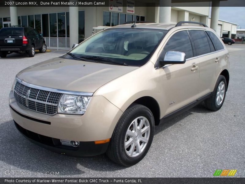 Dune Pearl Metallic / Medium Camel 2007 Lincoln MKX