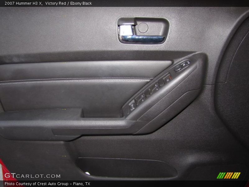 Victory Red / Ebony Black 2007 Hummer H3 X