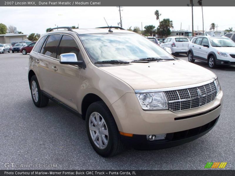 Dune Pearl Metallic / Medium Camel 2007 Lincoln MKX