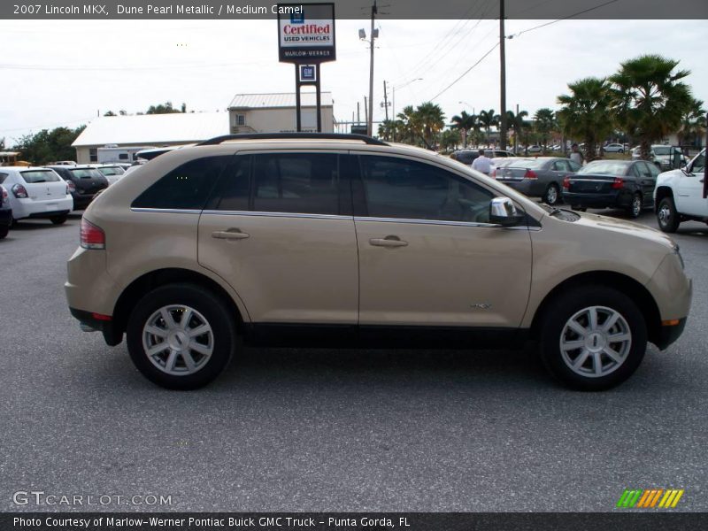 Dune Pearl Metallic / Medium Camel 2007 Lincoln MKX