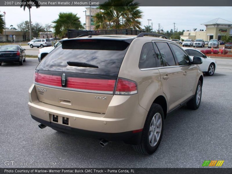 Dune Pearl Metallic / Medium Camel 2007 Lincoln MKX