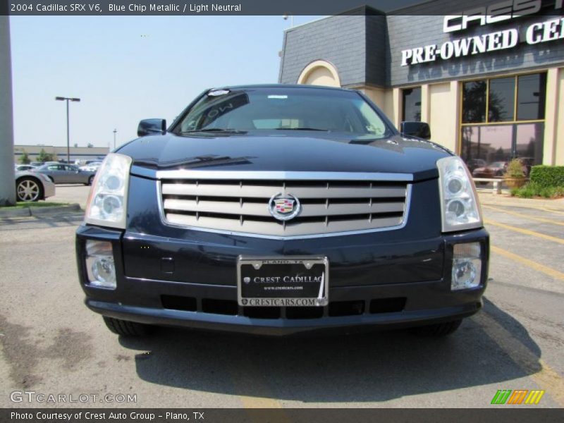 Blue Chip Metallic / Light Neutral 2004 Cadillac SRX V6