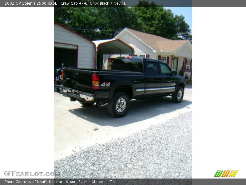 Onyx Black / Neutral 2002 GMC Sierra 2500HD SLT Crew Cab 4x4