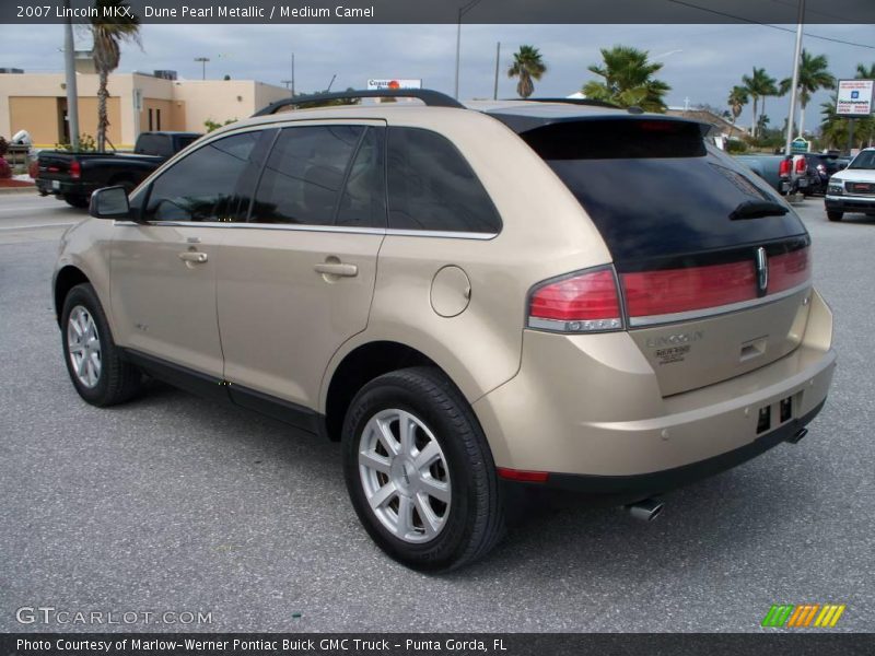 Dune Pearl Metallic / Medium Camel 2007 Lincoln MKX