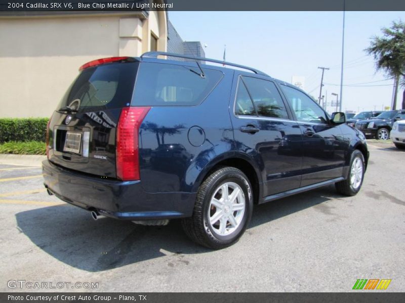 Blue Chip Metallic / Light Neutral 2004 Cadillac SRX V6