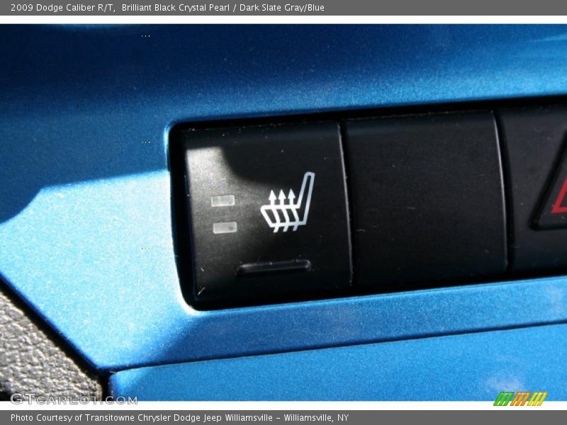 Brilliant Black Crystal Pearl / Dark Slate Gray/Blue 2009 Dodge Caliber R/T